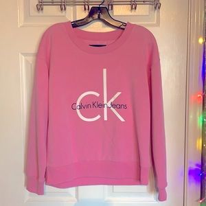 Pink Calvin Klein Sweatshirt